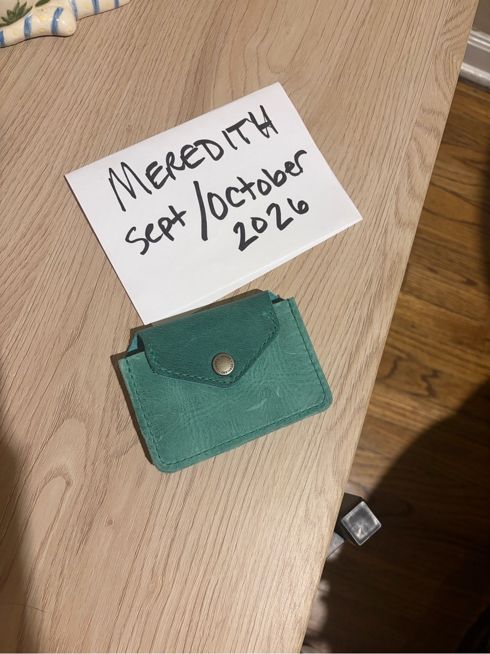 Portland Leather Lovebug Plus Wallet - Reef